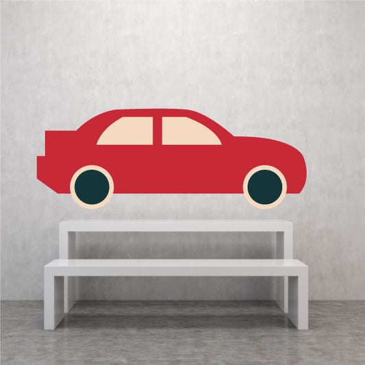 Image of Car Wall Decal - Vinyl Sticker - Car Sticker - IDCOLOR002