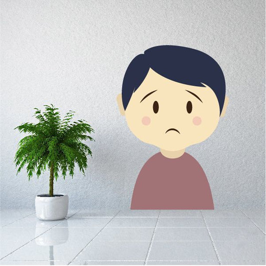 Image of Cartoon Men Wall Decal - Vinyl Sticker - Car Sticker - IDCOLOR011