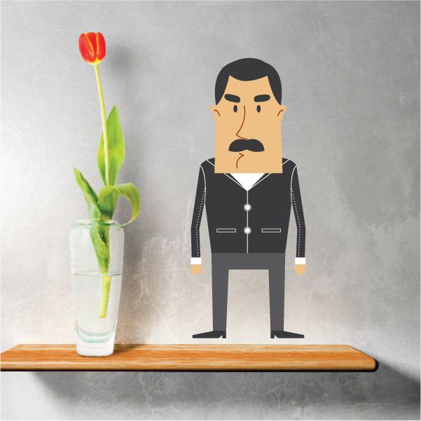 Image of Cartoon Men Wall Decal - Vinyl Sticker - Car Sticker - IDCOLOR028
