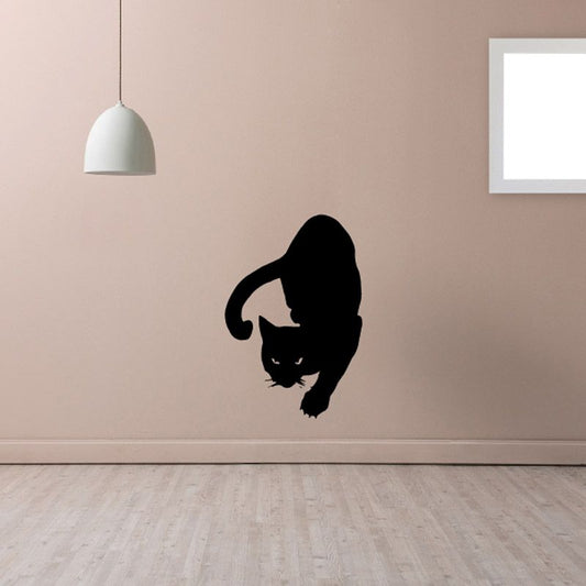 Image of Cat on the Prowl Decal
