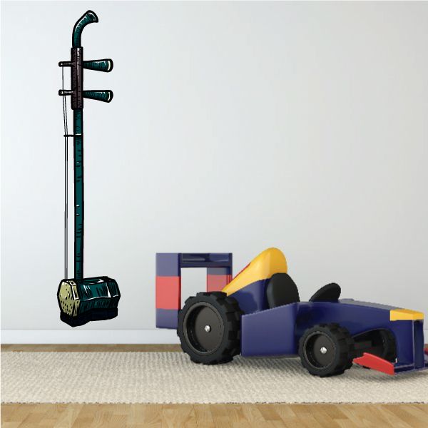 Image of Chinese Colored Erhu Sticker