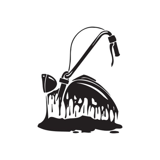 Image of Chopper Wall Decal - Vinyl Decal - Car Decal - DC 168