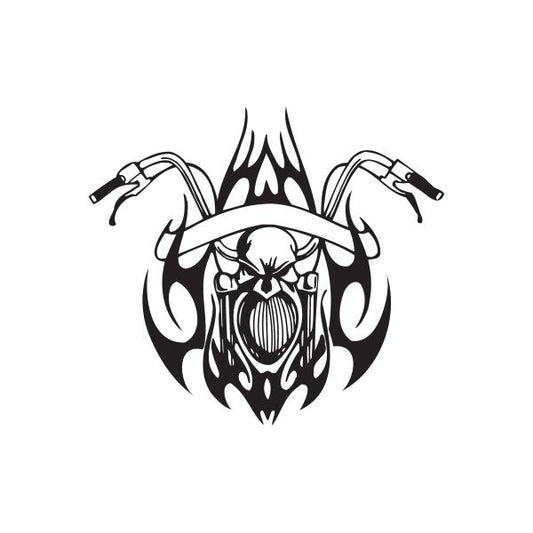 Image of Chopper Wall Decal - Vinyl Decal - Car Decal - DC 260