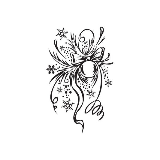 Image of Christmas Decorations Lovely Ornament Decal