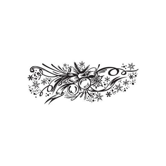 Image of Christmas Decorations Ornament Intricate Decal