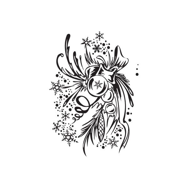 Image of Christmas Decorations Spectacular Ornament Decal
