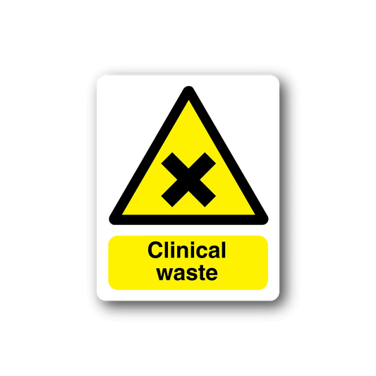 Image of Clinical Waste Sticker