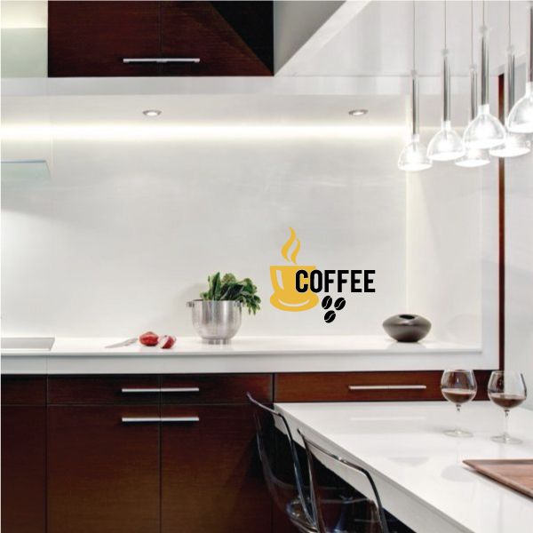 Image of Coffee Beans Wall Decal