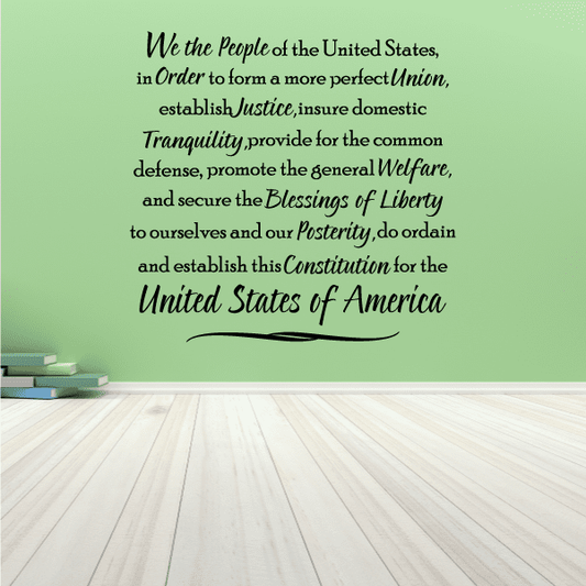Image of Constitution Wall Decal