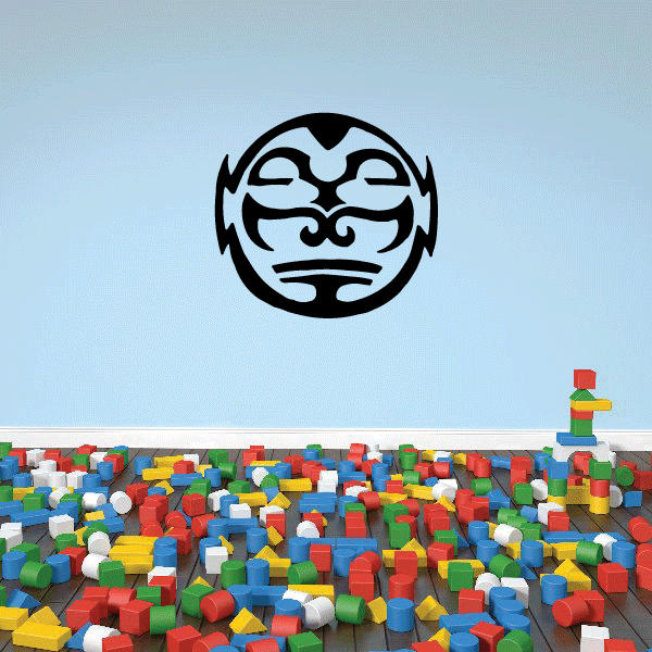 Image of Content Moon Decal