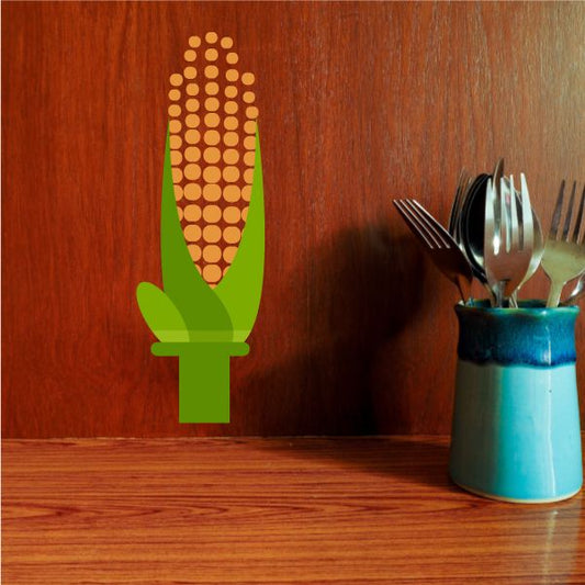 Image of Corn Wall Decal - Vinyl Decal - Car Decal - Idcolor002