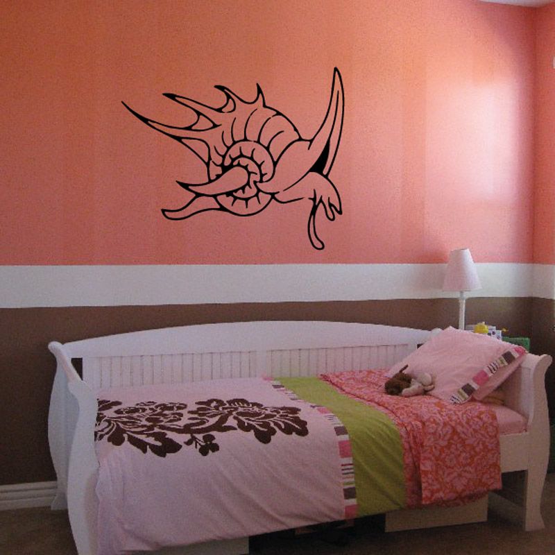 Image of Crawling Gastropod Sea Shell Decal