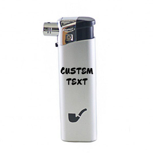 Vinyl decal: CUSTOM TEXT on lighter