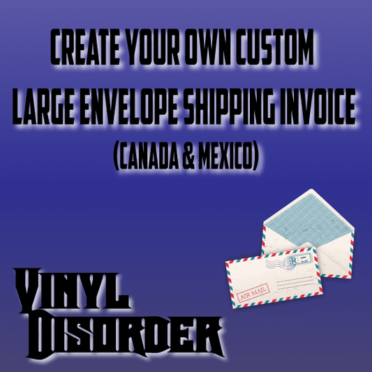 Large air mail shipping envelope with striped patterned interior and label area