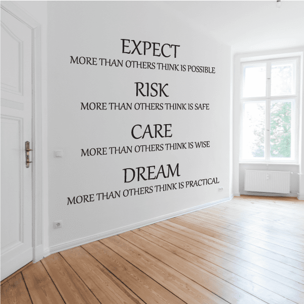 Custom Wall Quote Vinyl Decal