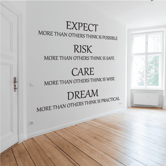 Custom Wall Quote Vinyl Decal