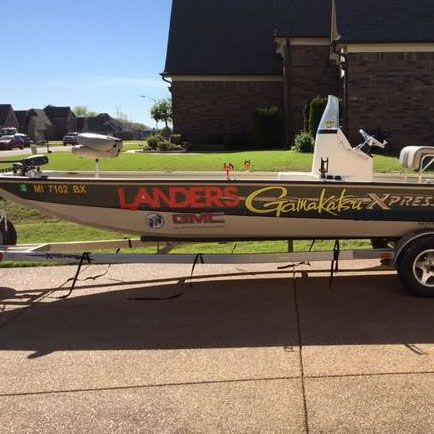 Custom Boat Registration ID Lettering - Single Color