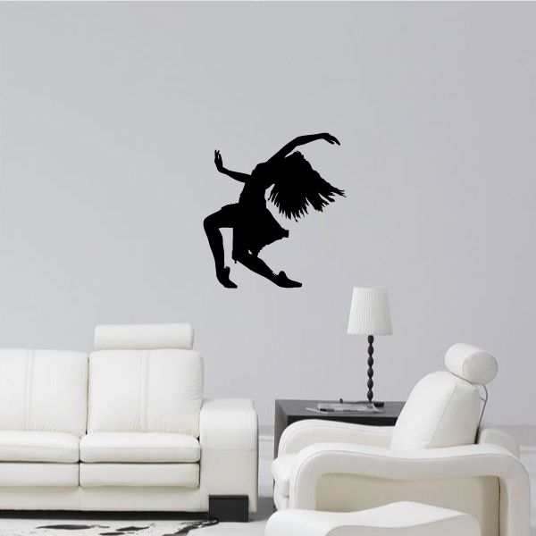 Image of Dancing Girl Decal