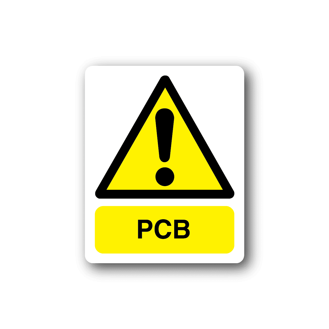 Image of Danger PCB Sticker