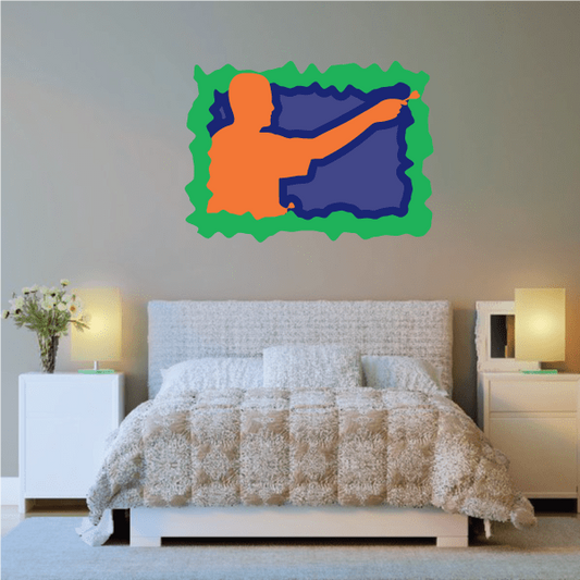 Image of Darts Wall Decal - Vinyl Sticker - Car Sticker - Die Cut Sticker - CDScolor0042