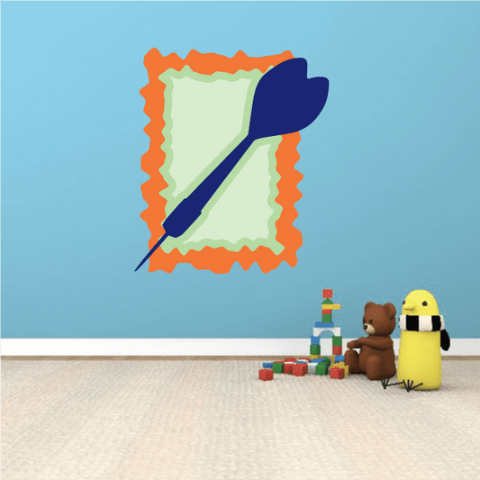 Image of Darts Wall Decal - Vinyl Sticker - Car Sticker - Die Cut Sticker - CDScolor0047