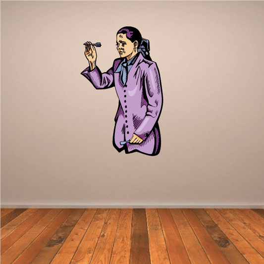 Image of Darts Wall Decal - Vinyl Sticker - Car Sticker - Die Cut Sticker - CDScolor0053