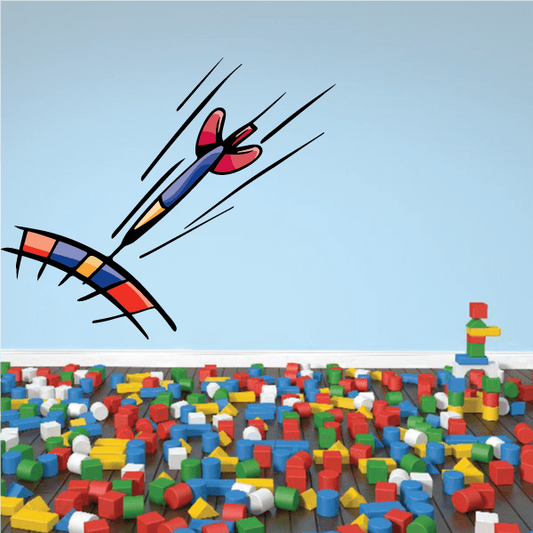 Image of Darts Wall Decal - Vinyl Sticker - Car Sticker - Die Cut Sticker - CDScolor0062