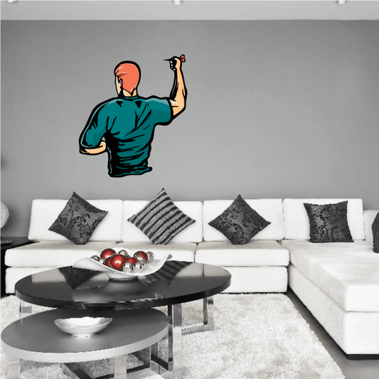 Image of Darts Wall Decal - Vinyl Sticker - Car Sticker - Die Cut Sticker - CDScolor0067