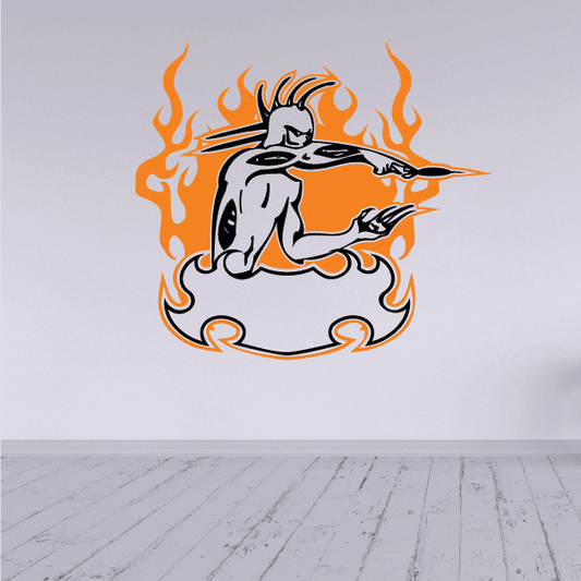 Image of Darts Wall Decal - Vinyl Sticker - Car Sticker - Die Cut Sticker - SMcolor005