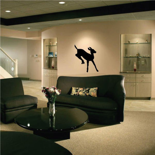 Image of Deer Fawn Sprinting Decal