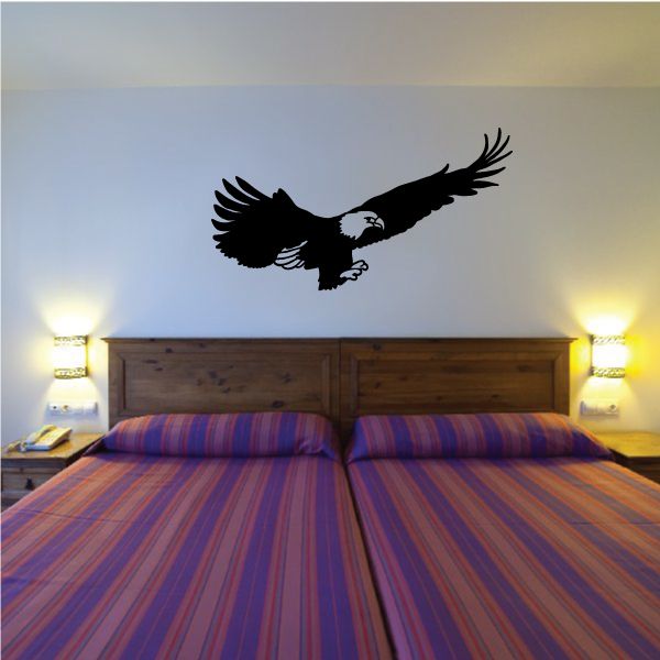 Image of Descending Eagle Decal