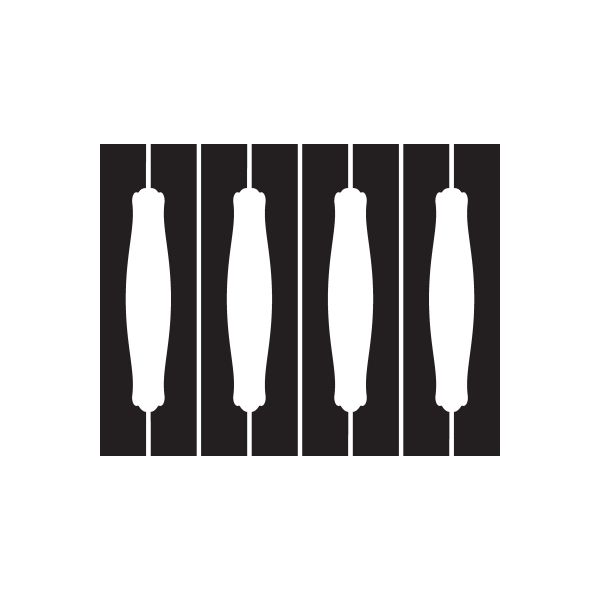 Image of Design Elements Custom Pinstripes Lines Corners Car Window Vinyl Decal Sticker Stickers 255