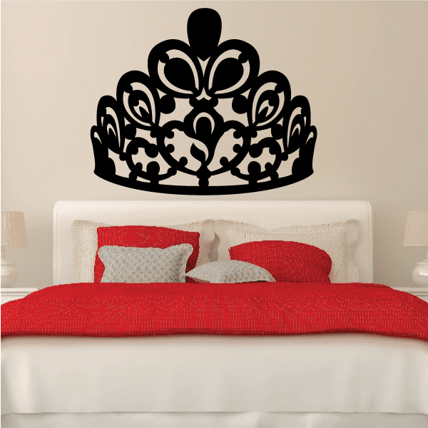 Image of Detailed Crown and Tiara Decals