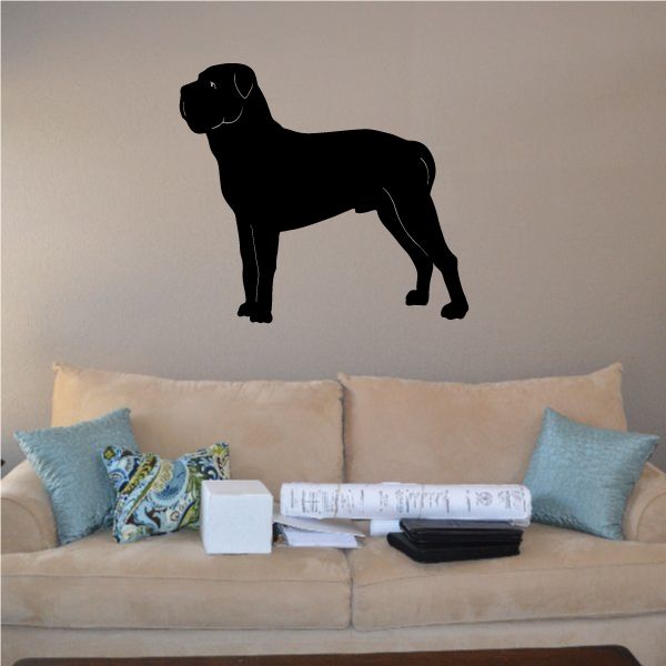 Image of Detailed English Mastiff Decal