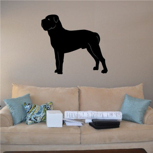 Image of Detailed English Mastiff Decal