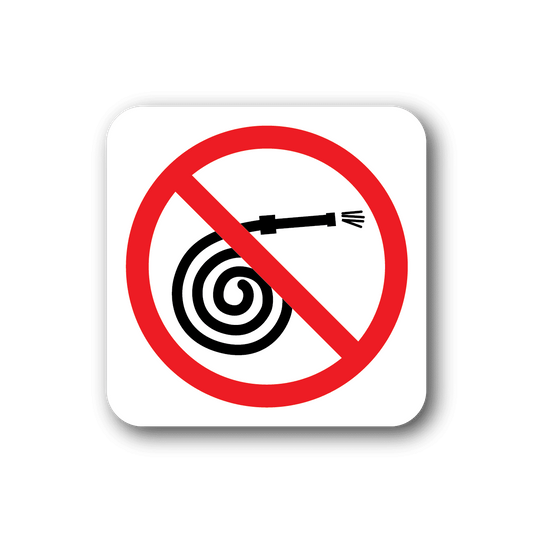 Image of Do not Fire Extinguish Sticker
