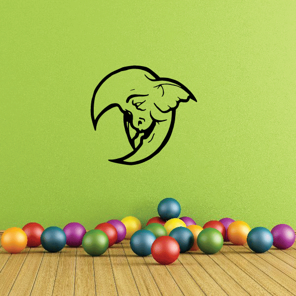 Image of Dreaming Demon Moon Decal