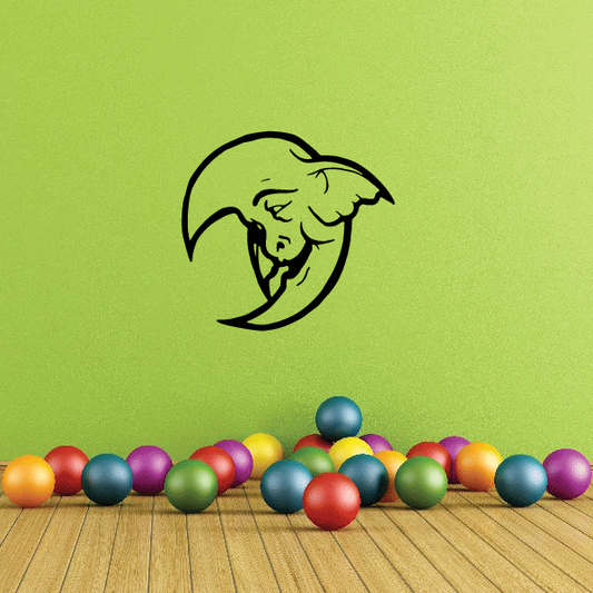 Image of Dreaming Demon Moon Decal