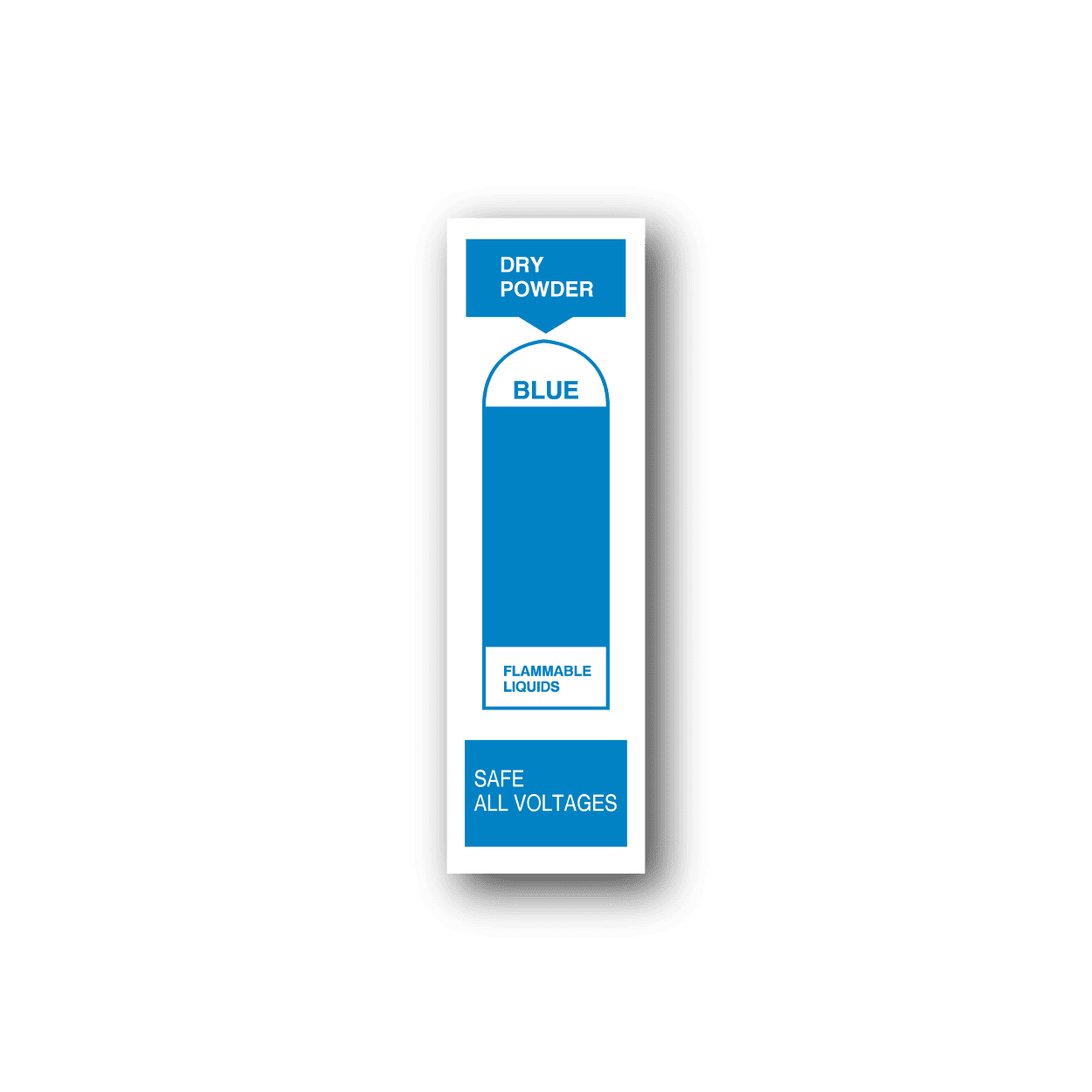 Image of Dry Powder Safety Sticker