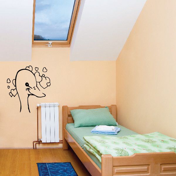 Image of Duck Wall Decal - Vinyl Decal - Car Decal - CF239