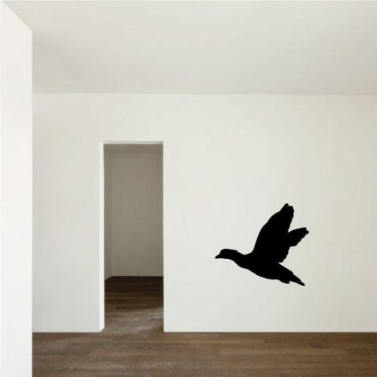 Black duck wall decal vinyl silhouette