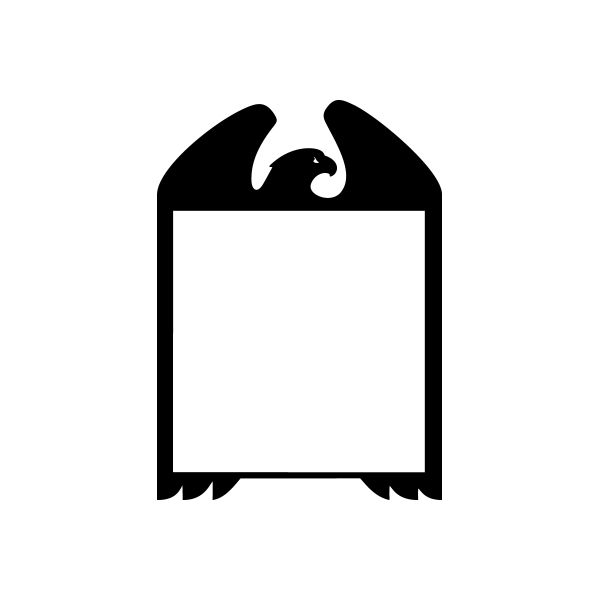 Image of Eagle Frame Decal