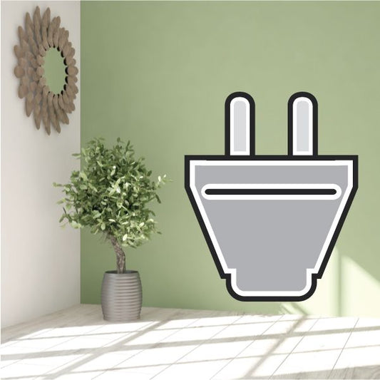 Image of Euro Plug Sticker
