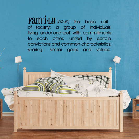 Image of Family Definition Wall Decal