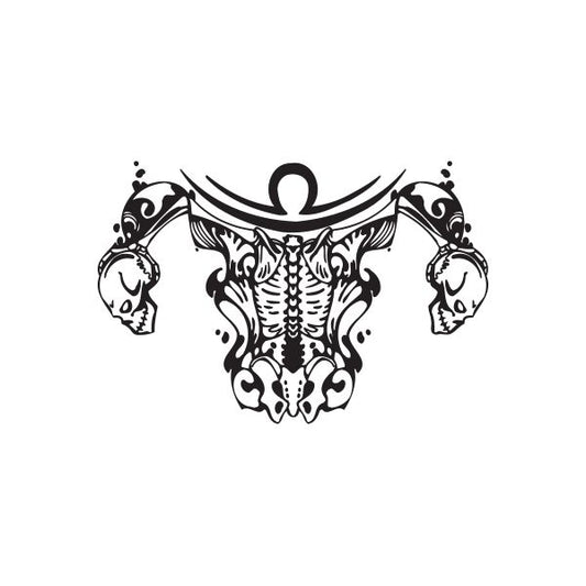 Image of Libra Skulls Decal