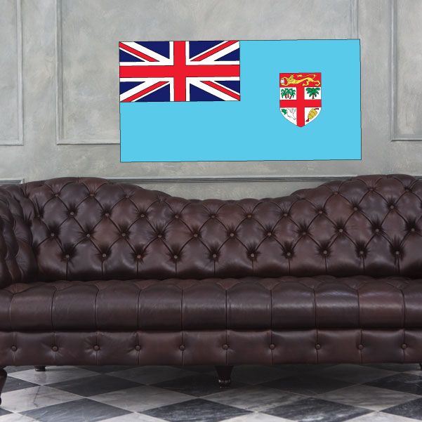 Image of Fiji Flag Sticker