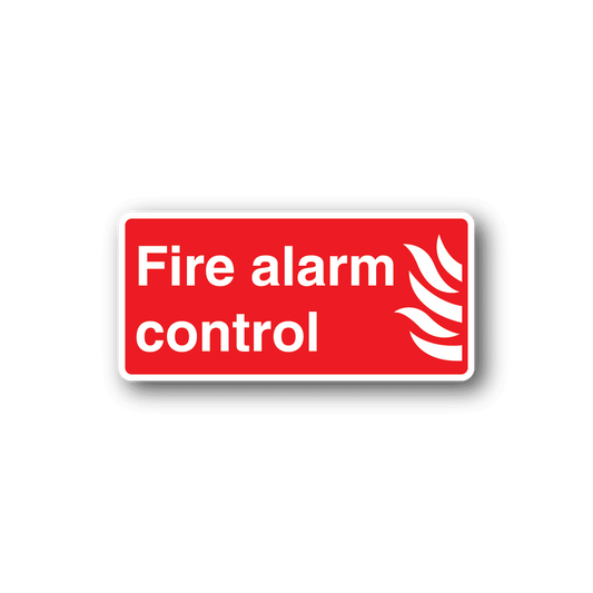Image of Fire Alarm Control Sticker
