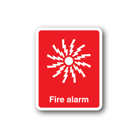 Image of Fire Alarm Sticker