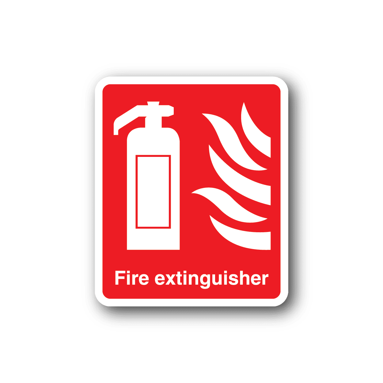 Image of Fire Extinguisher Sticker