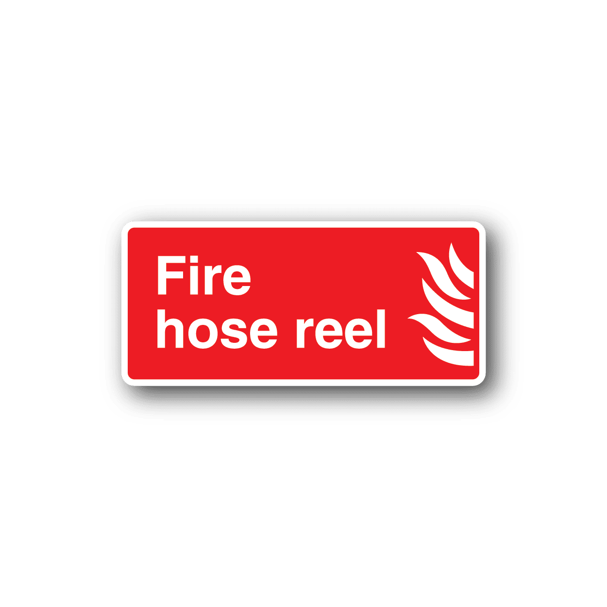 Image of Fire Hose Reel Safety Sticker